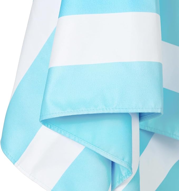 Dock & Bay Beach Towel - Quick Dry, Sand Free - Compact, Lightweight - 100% Recycled - Includes Bag - Set of 4 - Pastel Pic N Mix, Large (160x90cm, 63x35)