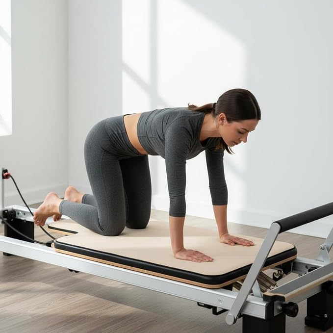 Generic Pilates Reformer Mat Sweat Absorbent Pilates Machine Mat Wear-Resistant Non-Slip Reformer Towel for Gym
