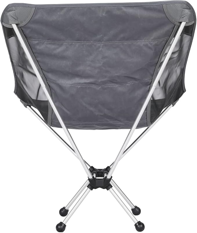 Timber Ridge Lightweight Highback Compact Folding Chair - Portable Comfort for Day Hikes, Beach Trips, & Camping, 300 lbs Support