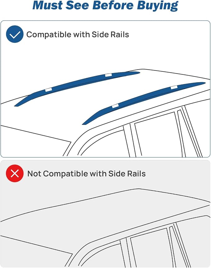 JOYTUTUS 300lbs Lockable Heavy Duty Roof Rack Crossbar Fits for Toyota Highlander 2020-2026 XLE/XSE/Limited/Platinum/Hybrid (Not Fit L/LE/LE Hybrid), Anti-Theft Aluminum Cross Bars for Luggage Cargo