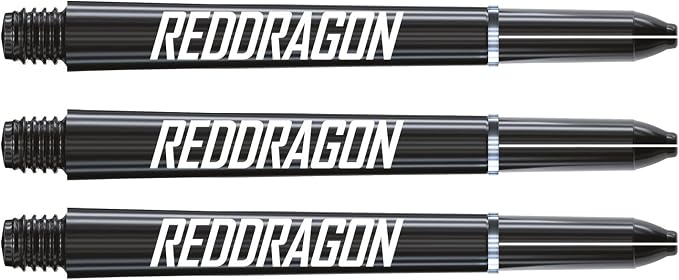RED DRAGON - Soft Tip Darts Set for Electronic Dartboards - Pegasus for Beginner to Intermediate Adult Players - 18g - 80% Tungsten Barrels, 3 Darts, Extra Flights, shafts, and Wallet - Black