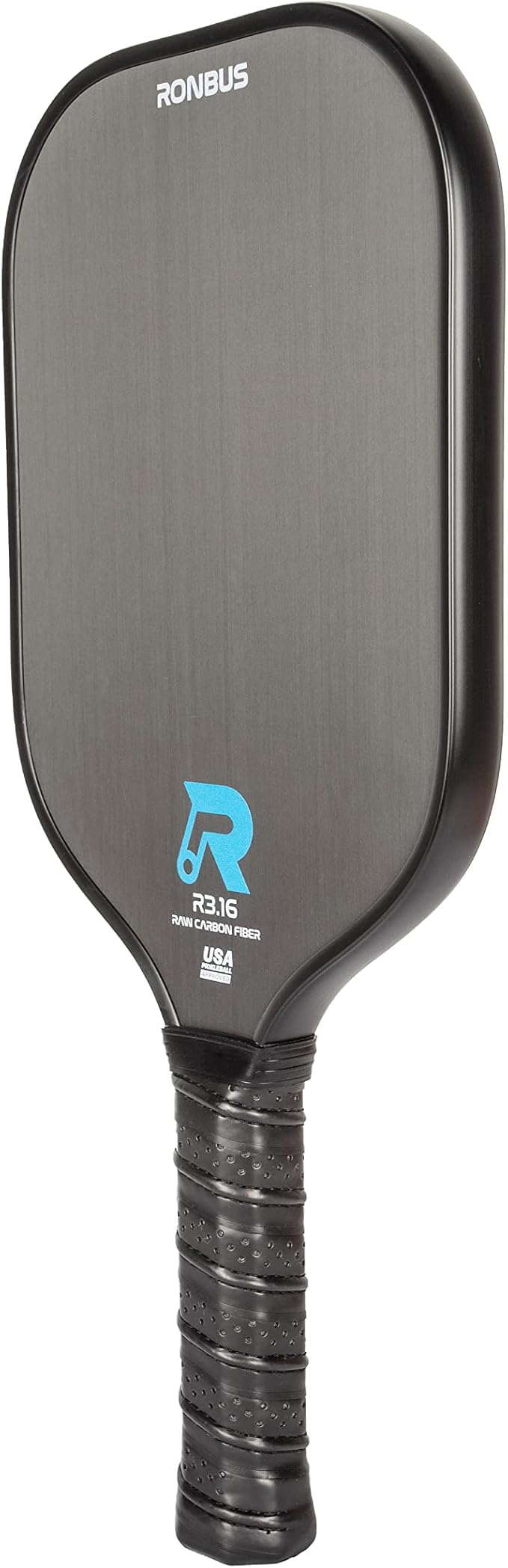 Ronbus R1.16/R2.16/R3.16 Raw Toray T700 Carbon Fiber Pickleball Paddle with 16 mm Polypropylene Honeycomb Core