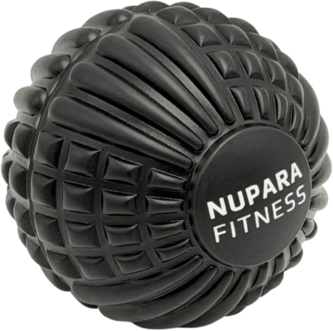 Massage Ball - Myofascial Release Ball for Recovery in Muscles, Shoulder, and Back. Trigger Point Massage and Pressure Point Therapy. (5-inch)
