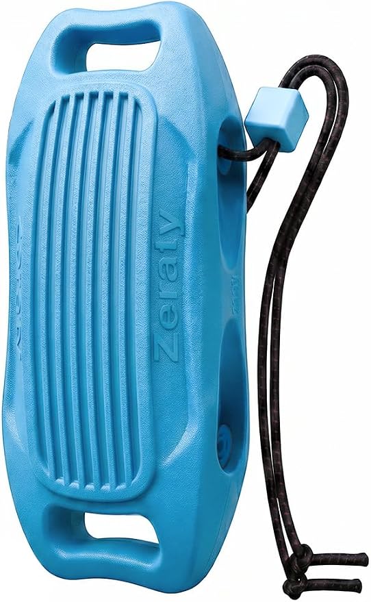 Zeraty Solid EVA Boat Fenders 1-2-4 Packs, 17''x8'' No-Deflation Dock Bumpers with Adjustable Ropes, Modular Stackable Non-Rolling Marine Hull Protector for Pontoon, Yacht, Bass, Jet Ski and Jon Boats