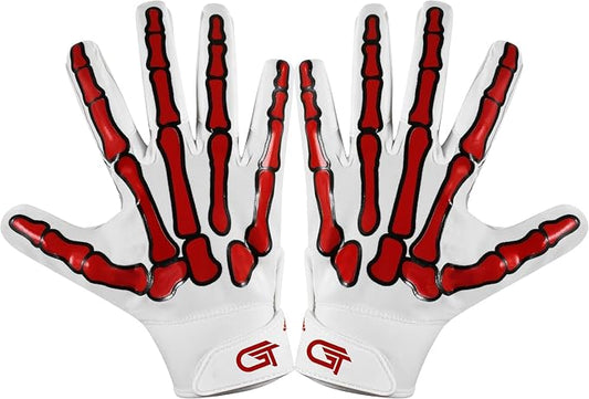 Glorious Traders Adult & Youth Football Gloves - Ultimate Performance Booster with Super Sticky Grip
