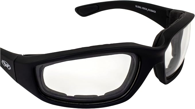 Global Vision Eyewear Men's Kickback 24 Sunglasses with Photochromic Color Changing Lenses