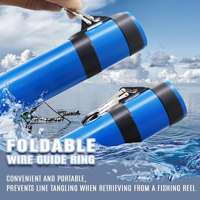 SUFFUSE Fishing Rod, Compact Catapult Fishing Pole, Portable Freshwater and Saltwater Fishing Lures Suitable for Outdoor Hunting and Traveling