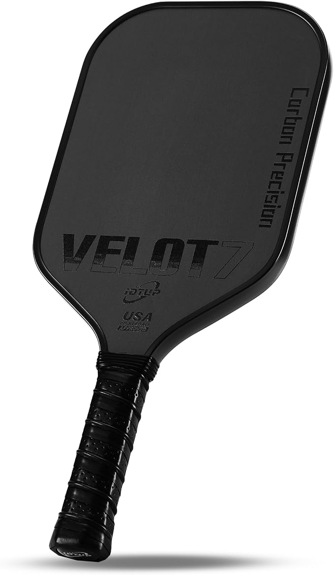 Pickleball Paddles,Pickleball Paddle,Carbon Fiber Pickle Ball Paddle-16MM,Hot Pressing Process Racket for Lightweight,Superior Control,Spin,Power and Consistency,USAPA Approved