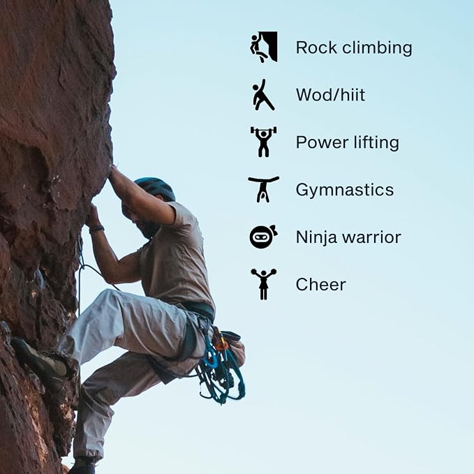 RUNGNE Premium Climbing Chalk - High Performance Chalk for Rock Climbing, Bouldering, Weightlifting & More - Unmatched Grip and Skin Friendly