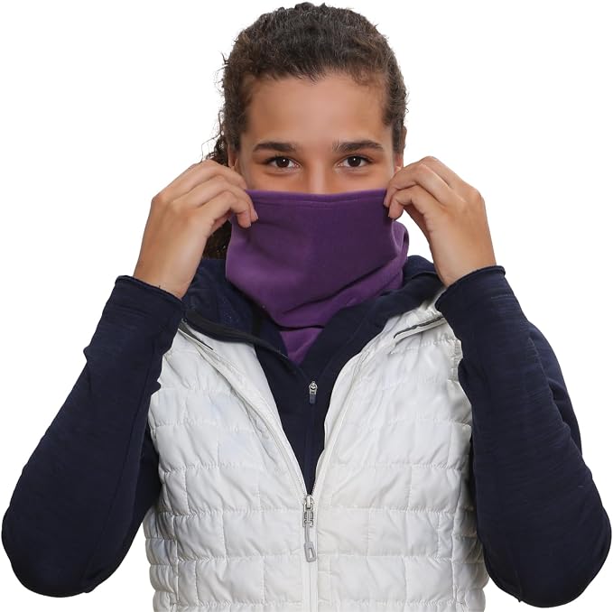 TrailHeads Micro Fleece Neck Warmer and Ponytail Cap