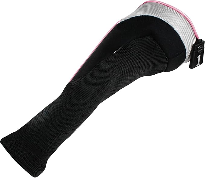 Andux 6pcs/Set Golf Club Head Covers Woods Hybrid Long Neck | 3 Hybrid Club Head Covers + 3 Woods Club Head Covers