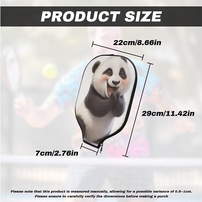 Pickleball Paddle Covers, Durable Polyeste Paddle Cover,Anti-Drop Paddle Storage Bag