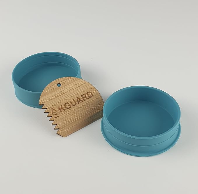 KGuard WaxBox Case to Carry and Recycle Paraffin or Surf Wax | protective material