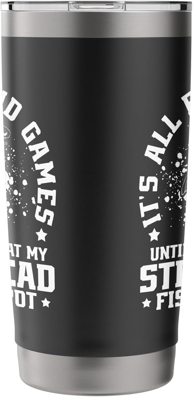 Steelhead Fisherman Gear Steelhead Fishing Net Fisher Stainless Steel Insulated Tumbler