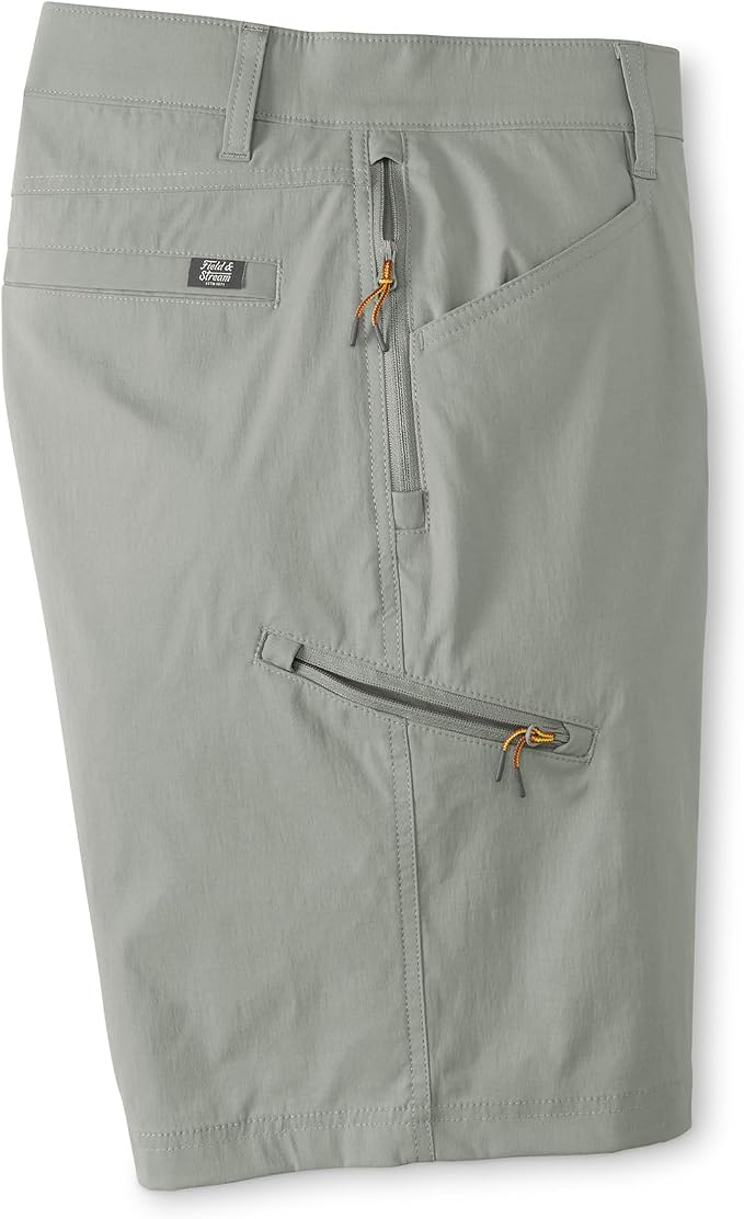 Field & Stream Men's Slinger Nylon Performance Fishing Shorts, 9 Inch Inseam