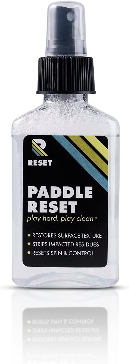 Paddle Reset - Pickleball Paddle Cleaner - Strips Impacted Residue and Increases Spin and Control