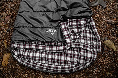 Teton Celsius XXL Sleeping Bag, Cold Weather Sleeping Bags for Adults and Kids, Camping Made Easy and Warm. Compression Sack Included