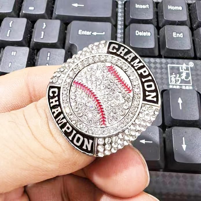 Baseball Championship Ring Trophy Award Gift Tournament Champions or Finalists Champion Ring