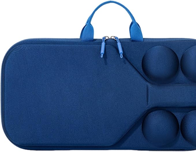 Hard Case Pickleball Racket Storage Bag with Handle for Outdoor Activities