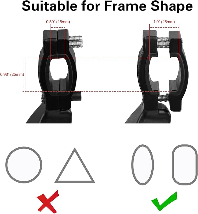 Cyfie Bike Kickstand for Adult's Bike, Adjustable Rear Side Bicycle Kickstand, Suitable for 24-29 inch Mountain Bikes, E-Bike, BMX, 700C Road/Hybrid Bikes, etc. Aluminum Alloy Maximum Holds 176lbs
