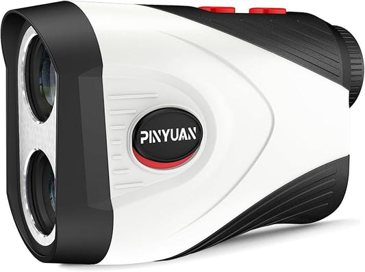 Golf Rangefinder with Slope,1200 Yards Laser Range Finder Golfing,7X Magnification,Flag Lock Vibration,Rechargeable Range Finders with Magnet Stripe,Continuous Scan Mode,High Precision Measurement.