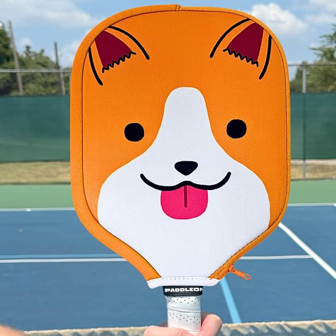 Neoprene Funny Pickleball Paddle Cover – Durable & Lightweight Protective Case with Hilarious Design, Fits Most Standard Paddles