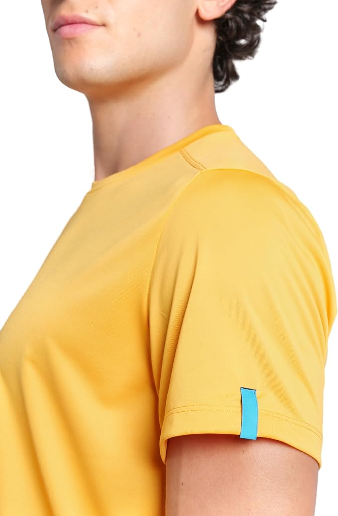 Arena Unisex Adult Team Solid Crew Neck T-Shirt Short Sleeve Quick Dry Athletic Lightweight Top