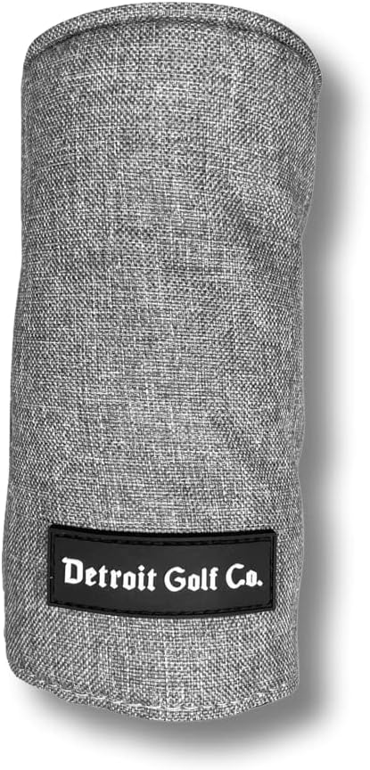 Premium Barrel Golf Club Head Covers - 3 Pack Set - Drivers, Fairway Woods and Hybrids