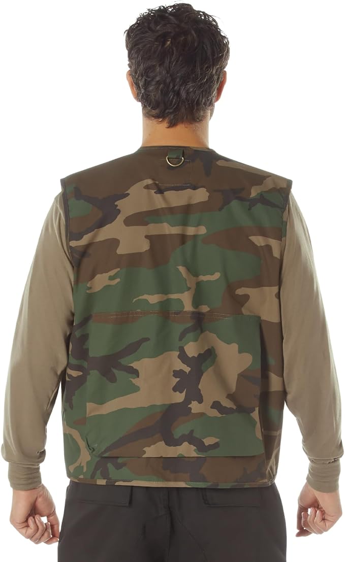 Rothco Uncle Milty Travel Vest - Outdoor Fishing Camping 17 Cargo Pocket Jacket