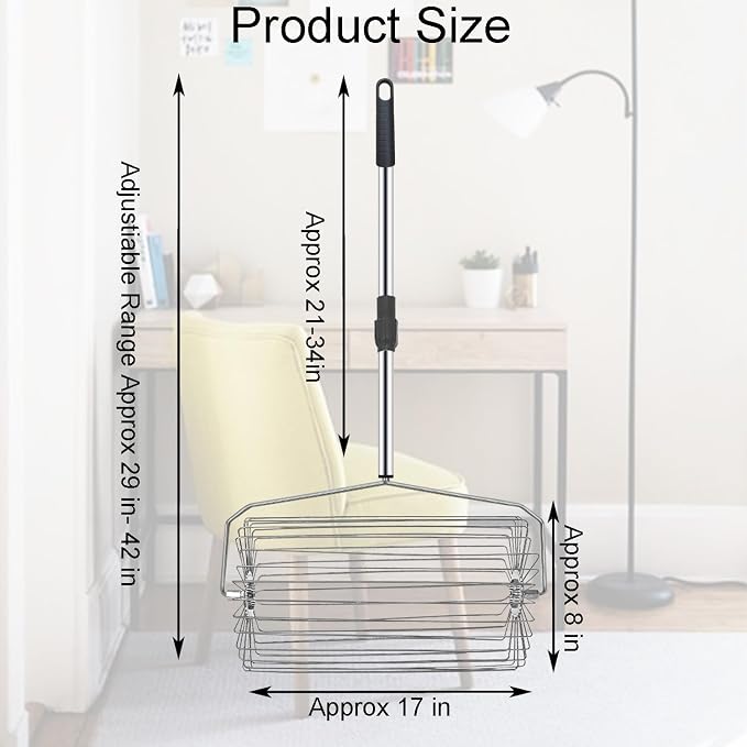 Portable Tennis Ball Picker Retractable Metal Tennis Ball Retriever Multifunction Ball Collector