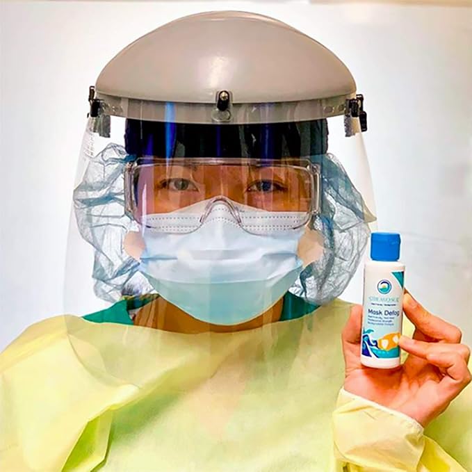 STREAM 2 SEA Mask Defog and Squalane Oil for for Moisturized Skin and Hair with Vitamin E - Natural Protection, Hydration, Clear Diving Vision for Goggles and Lenses Defog - Reef Safe, Paraben Free