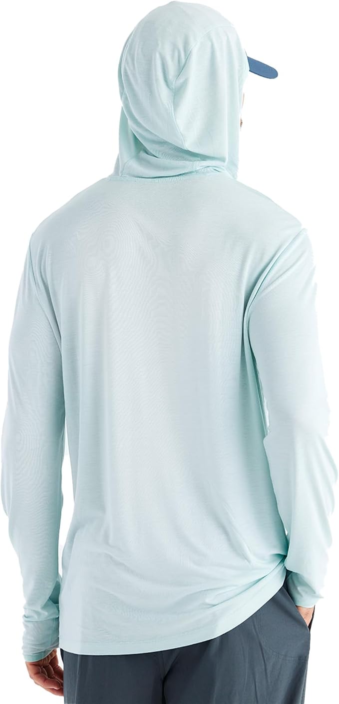 Free Fly Men's Lightweight Hoodie - UPF 20+ Sun Protection Hoodie for Men - Breathable Long Sleeve Sun Shirt for Fishing
