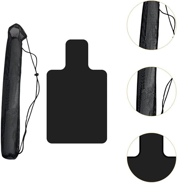 Pilates Reformer Mat Towel for Balance Training Fitness with Mesh Bag