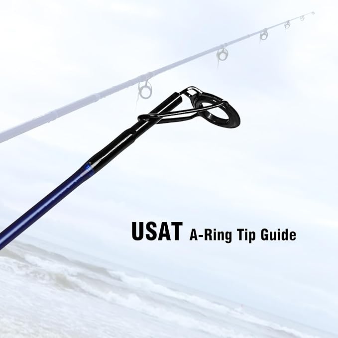 Fiblink Surf Spinning Fishing Rod Carbon Fiber Travel Fishing Rod(9-Feet &11-Feet & 12-Feet & 13-Feet & 15-Feet)