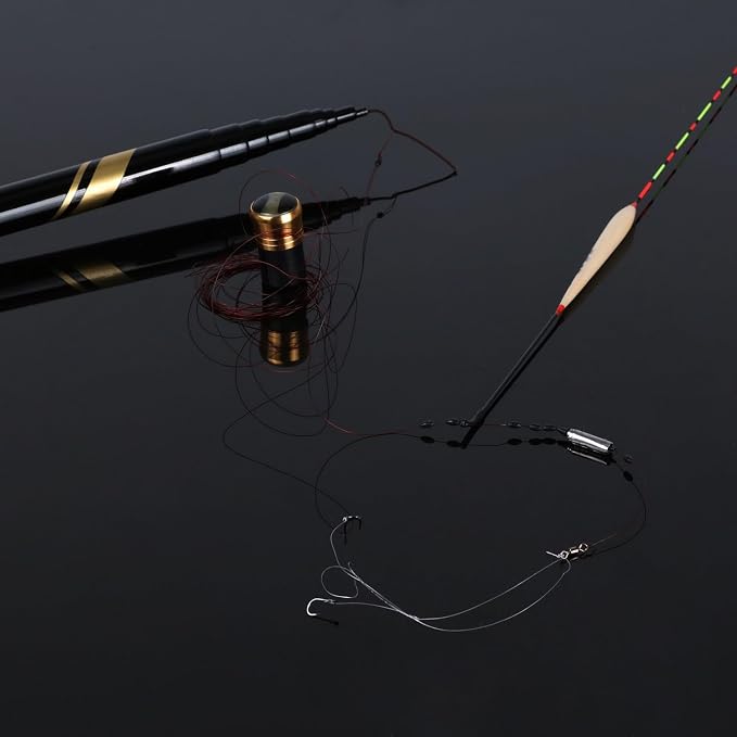 Goture Telescopic Tenkara Fishing RodPortable Hand Fishing Poles 12-24Ft | Reinforced ultralight blank resists cracking on hard runs; ideal all-round length for stream, pond & lake bank fishing