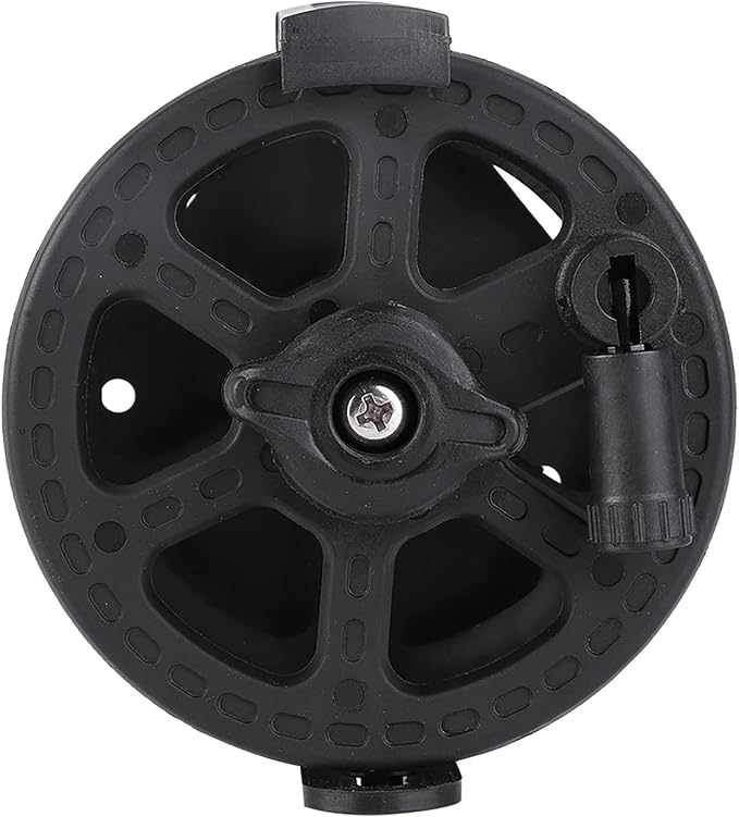 Fishing Wire Reel, Foldable Handle, Adjustable Knob for 1.8MM Horse Fish Line Wrapping, Split Type Base for Easy Disassembly