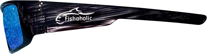 Fishoholic Polarized Fishing Sunglasses UV400 (14 Options) Fishing Gift with Hard Case & Pouch