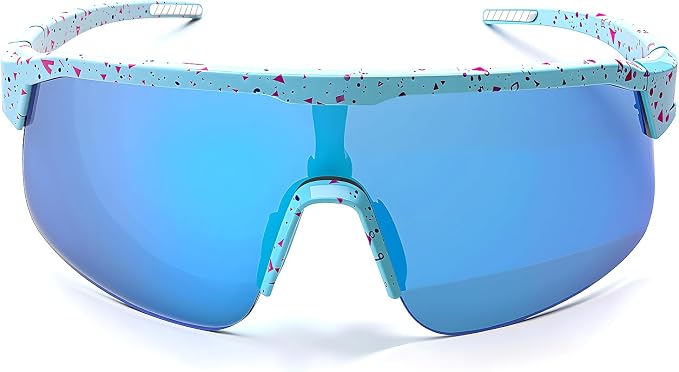 Sunglasses TR90 Frame Anti-Slip Full Coating HD Lens UV400 Protection Cycling Multi-Sport