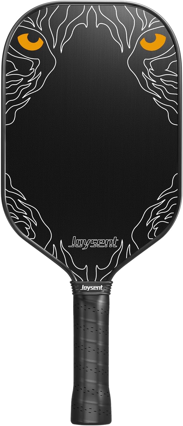Pickleball Paddles Set, T700 Raw Carbon Fiber Pickleball Paddle, USAPA Approved 16mm Core Power Pickleball Racket for Adults Men Women, Phantom Eye GEN4 Pro
