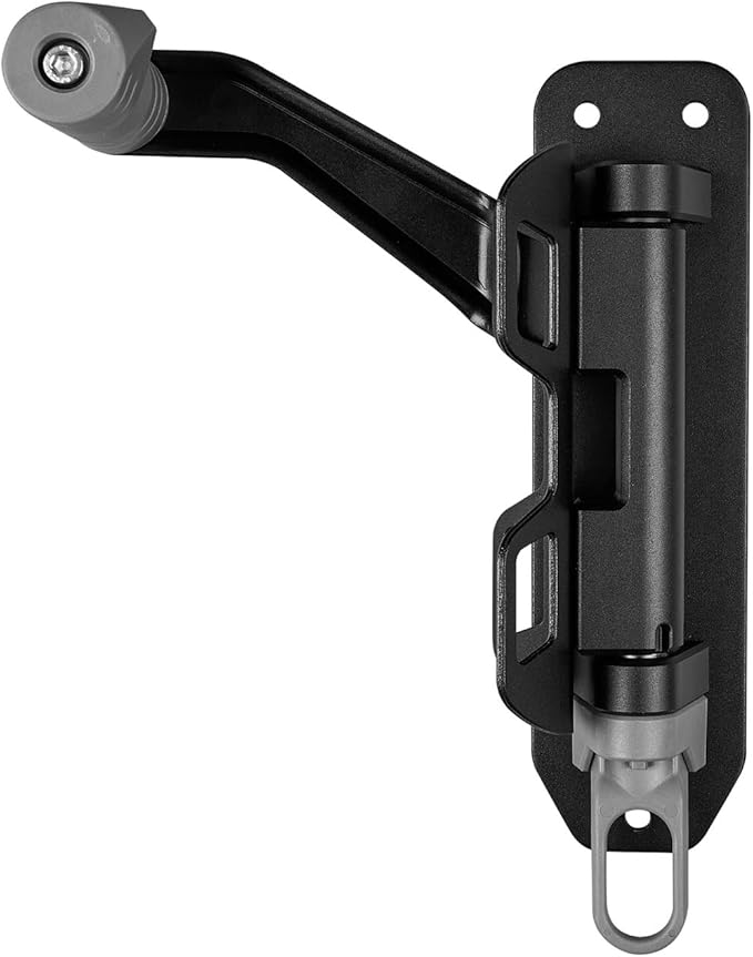 Corki Bike Wall Mount, Swivel Bike Hangers for Garage 1-Pack Black | Heavy Duty Hanger, Space-Saving Vertical Rack, Holds 80lbs, Easy Install, For Road & Mountain Bikes