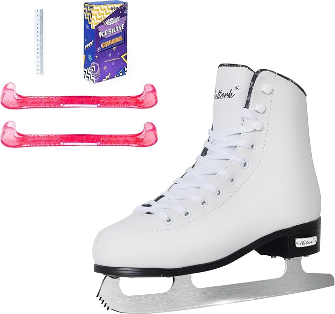 Nattork Figure Skates and Ice Skate Blade Guards