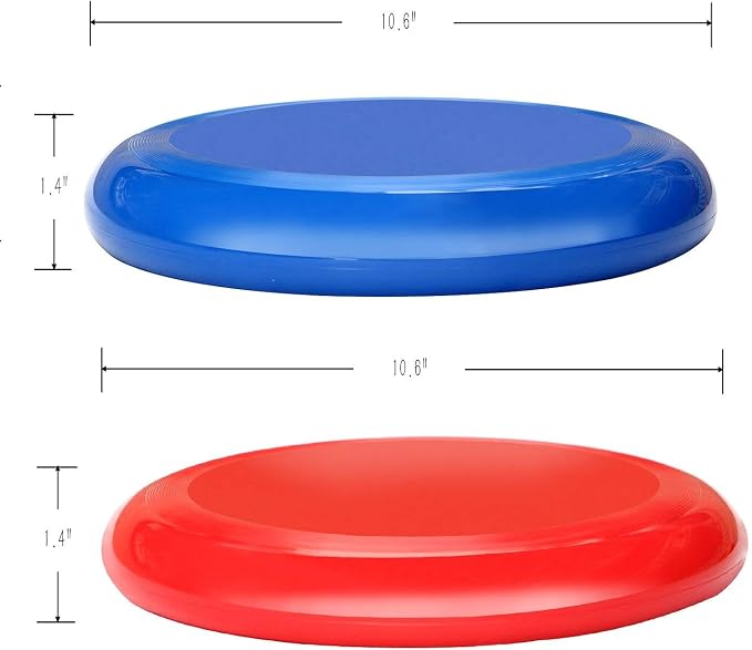 Win SPORTS Folding Disc Toss Game Set - Flying Disc Toss Dunk Game Set - Includes 2 Disc Targets with Bean Bag & 2 Flying Discs & Carrying Case - Great for Backyard,BBQs,Tailgating