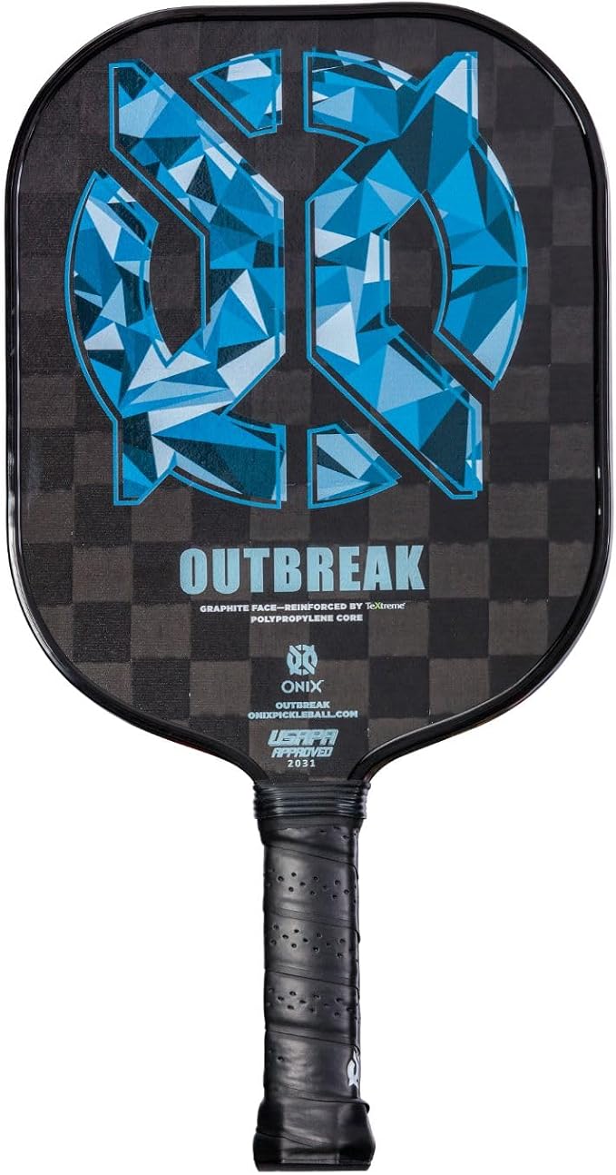 Onix Outbreak Pickleball Paddle Reinforced by TeXtreme® Technology for Improved Performance and Stronger Play