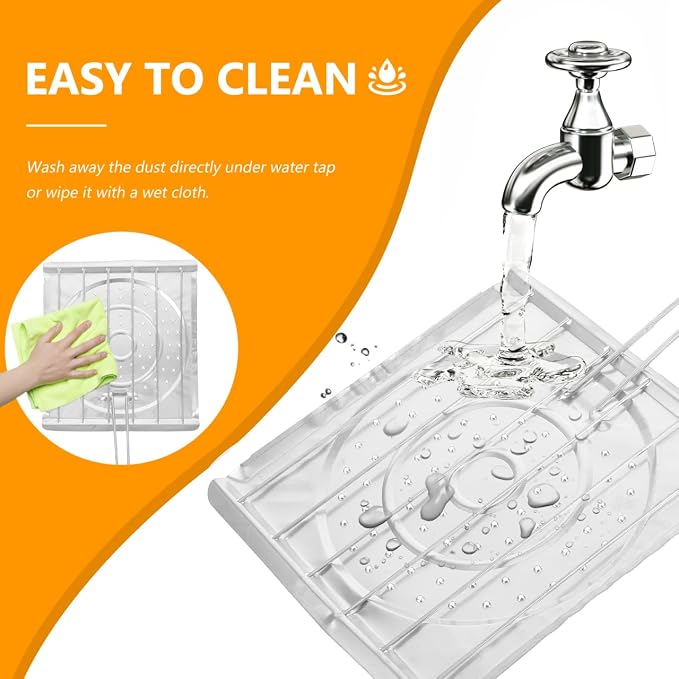 MAGICLULU Foldable Stovetop Toaster Rack 8.66X7.67In Multi-Function Tortilla Grill Tray and Toast Holder Rack for Camping Home Use Durable Wire Baking for Corn Bread Grilling