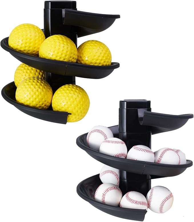 Furlihong Extendable Spiral Ball Chute for 6902BHA Soft Toss Machine, One Pair