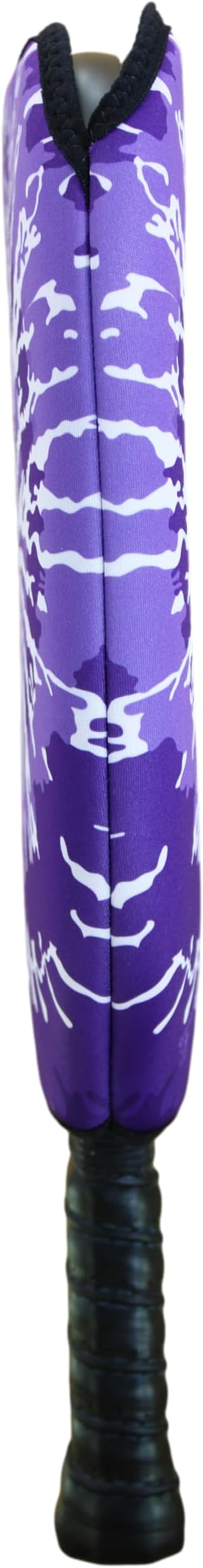 BeeJos Spirl Tie-Dye: Premium Slip-On Pickleball Paddle Cover-Fits Standard Size Paddles-Zipperless (Paddle not Included) Handmade in USA