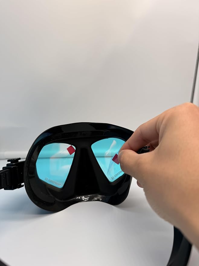 Tidal Freedive Mask - Aluma Pro with Advanced Anti-Fog Technology. Ultra Low Volume Mask for Freediving, Snorkeling and Scuba Diving. Tempered Glass Lens.