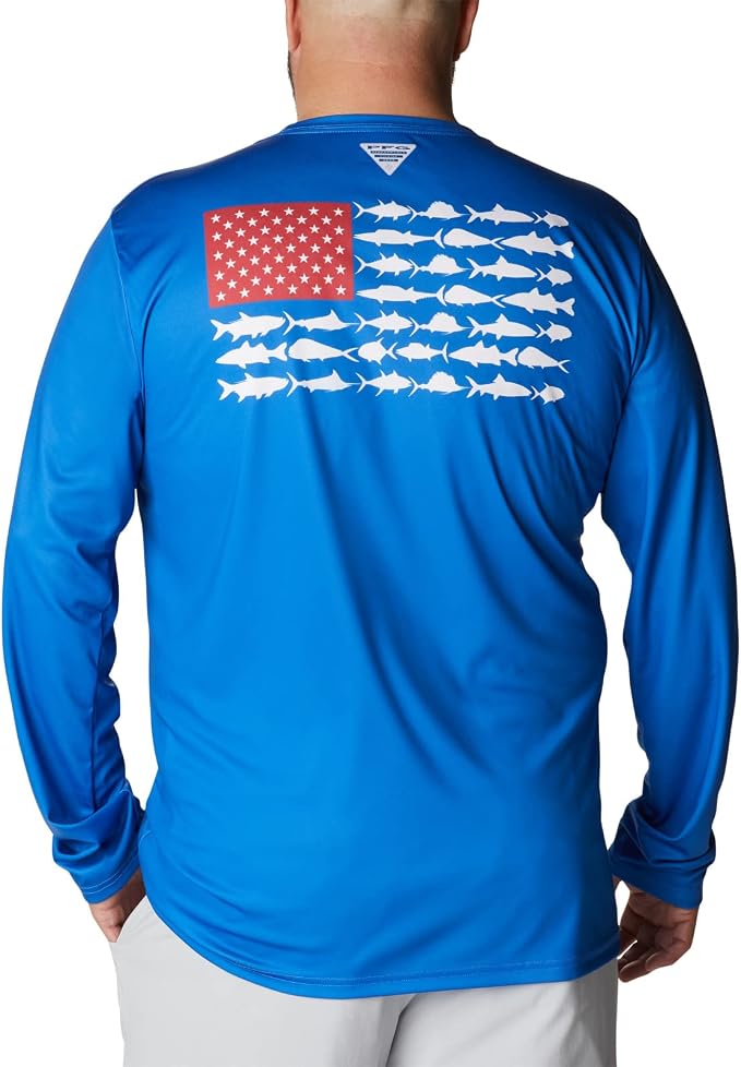 Columbia Terminal Tackle PFG Fish Flag Long Sleeve