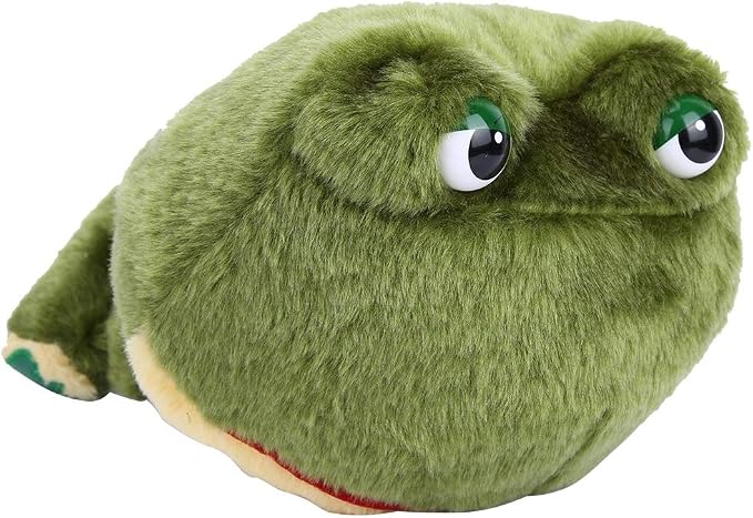 Plush Golf Club Covers Frog Shape Protective Driver Covers for Safeguarding Clubs During Travel and Movement
