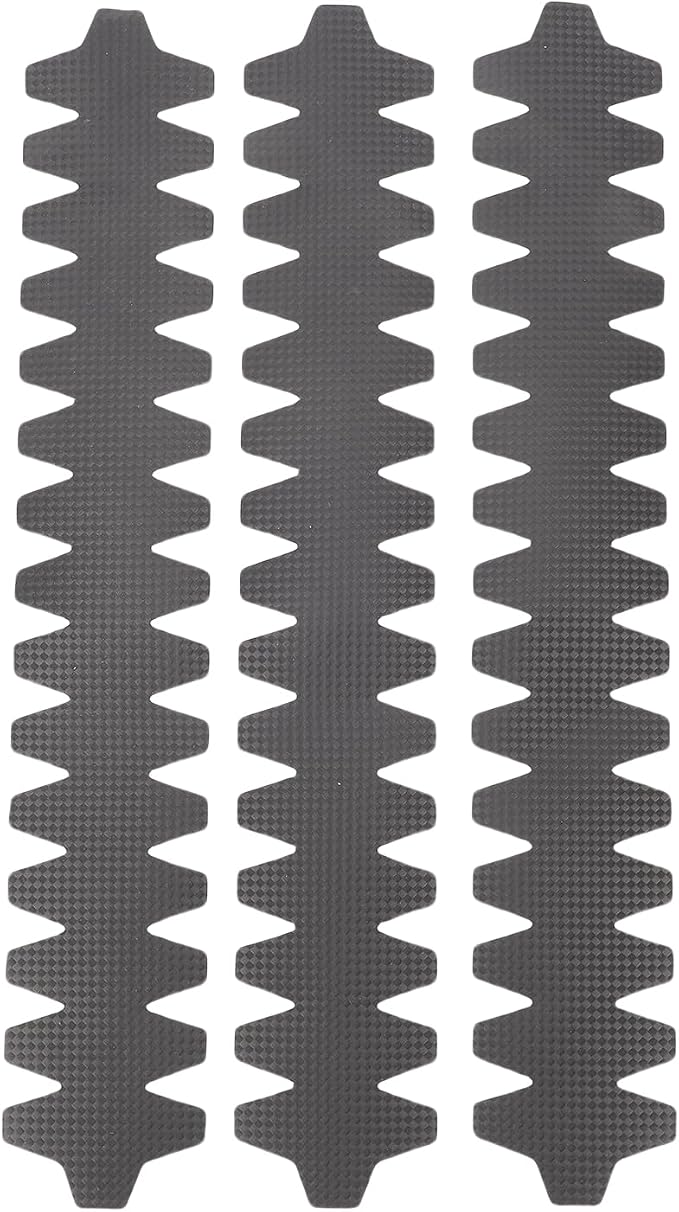 3PCS Padel Racket Protector Frame Guard, 15.7 Inch PU Protective Edge Sticker Tape for Padel Tennis Rackets, Sports Equipment Accessories